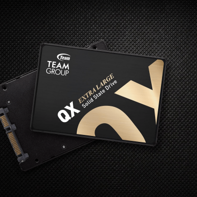 Твердотельный накопитель  512GB SSD TeamGroup QX 2.5” SATA3 R520 MB/s, W430MB/s T253X7512G0C101