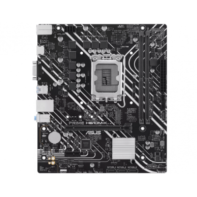 Материнская плата ASUS PRIME  H610M-K, LGA1700 2xDDR5 4xSATA3 M.2 1xVGA 1xHDMI mATX