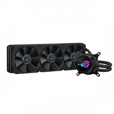 Водяное охлаждение CPU Asus ROG STRIX LC III 360 120mm Liquid CPU Cooler, 3 x12cm PWM Fan
