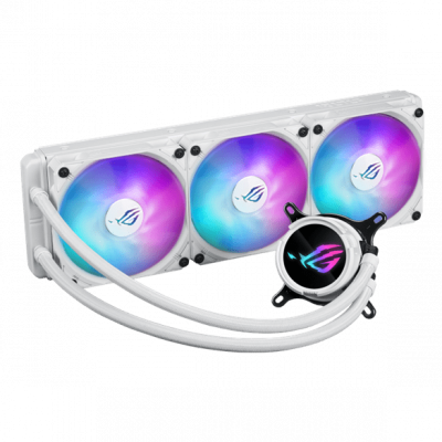 Водяное охлаждение CPU Asus ROG STRIX LC III 360 ARGB 120mm Liquid CPU Cooler, 3 x12cm, ARGB, White Водяное охлаждение CPU Asus ROG STRIX LC III 360 ARGB 120mm Liquid CPU Cooler, 3 x12cm, ARGB, White