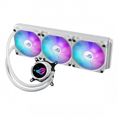 Водяное охлаждение CPU Asus ROG STRIX LC III 360 ARGB 120mm Liquid CPU Cooler, 3 x12cm, ARGB, White Водяное охлаждение CPU Asus ROG STRIX LC III 360 ARGB 120mm Liquid CPU Cooler, 3 x12cm, ARGB, White