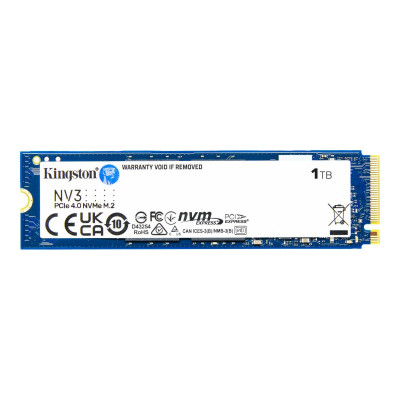 Твердотельный накопитель 1000GB SSD Kingston SNV3S/1000GBK M.2 2280 Gen4x4 NVMe R6000/W4000, BULK