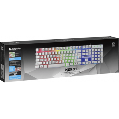 Клавиатура USB Defender Neros GK-147 Клавиатура USB Defender Neros GK-147