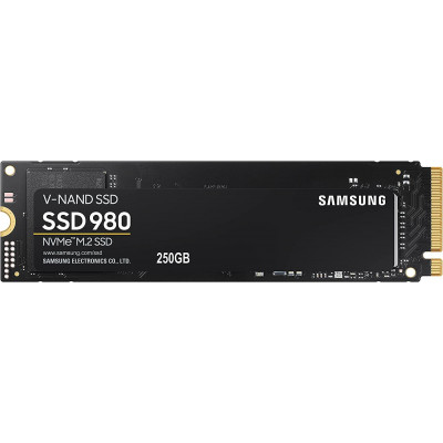 Твердотельный накопитель  250GB SSD Samsung 980 EVO M.2 Gen3x4 R2900Mb/s W1300MB/s MZ-V8V250BW