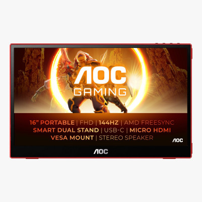 Монитор портативный AOC 15,6
