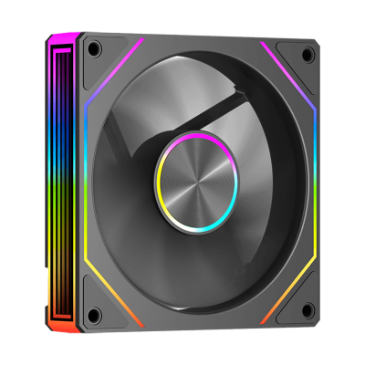 Вентилятор для корпуса PCCooler FG120 ARGB BK 1x(120x120x25mm) 800-1800 RPM 54CFM Black Вентилятор для корпуса PCCooler FG120 ARGB BK 1x(120x120x25mm) 800-1800 RPM 54CFM Black