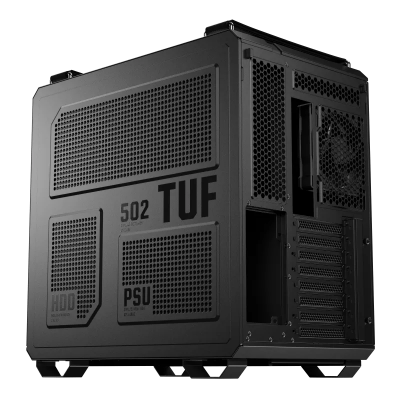 Корпус ASUS TUF Gaming GT502 HORIZON Black ATX/micro ATX/mITX GT502 PANO/ARGB FANS/BLK/TG//