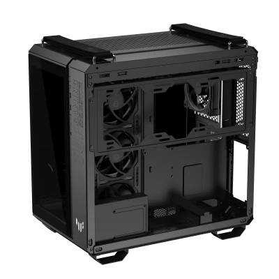 Корпус ASUS TUF Gaming GT502 HORIZON Black ATX/micro ATX/mITX GT502 PANO/ARGB FANS/BLK/TG//