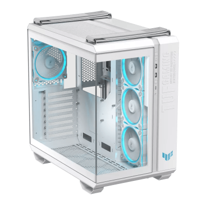 Корпус ASUS TUF Gaming GT502 HORIZON White ATX/micro ATX/mITX GT502 PANO/ARGB FANS/WHT/TG//