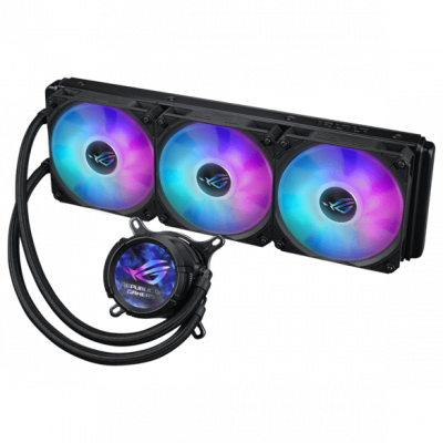 Водяное охлаждение CPU Asus ROG STRIX LC III 360 ARGB LCD 3x120mm Black Водяное охлаждение CPU Asus ROG STRIX LC III 360 ARGB LCD 3x120mm Black