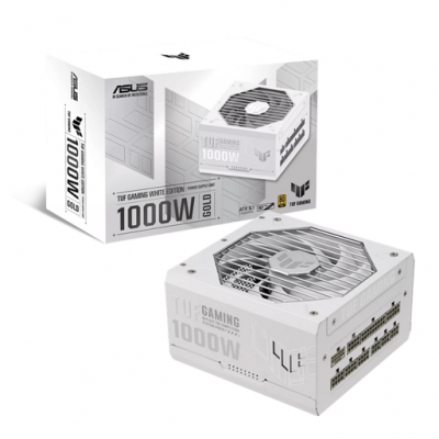 Блок питания ASUS TUF-GAMING-1000G-WHITE 1000W 80Plus Gold