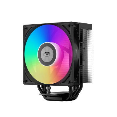 Вентилятор для процессора PCCooler RT500 TC ARGB BK 245W 4pin 1851/1700/1200/115X/AM5/AM4 Черный