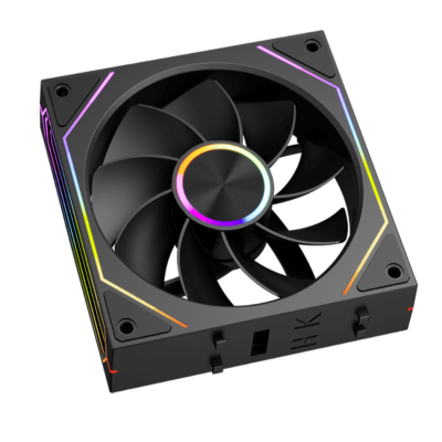 Вентилятор для корпуса PCCooler F3 X120R ARGB BK 1x(120x120x25mm) 800-1800RPM 54CFM Black