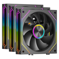 Вентилятор для корпуса PCCooler F3 X120 ARGB BK 3IN1 3x120mm 800-1800±10% RPM Black