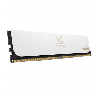 Оперативная память 32GB Kit (2x16GB) 6400MHz DDR5 TeamGroup EXPERT CL40 White CTCWD532G6400HC40BDC01