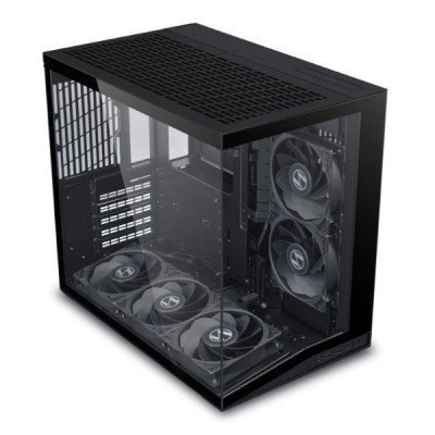 Корпус Lian Li O11 Dynamic MINI V2 FLOW ATX/mATX/ITX Back-connect:ATX USB-C G99.O11DMIV2FX.00 Черный