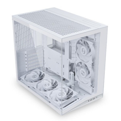 Корпус Lian Li O11 Dynamic MINI V2 FLOW ATX/mATX/ITX Back-connect:ATX USB-C G99.O11DMIV2FW.00 Белый