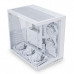 Корпус Lian Li O11 Dynamic MINI V2 FLOW ATX/mATX/ITX Back-connect:ATX USB-C G99.O11DMIV2FW.00 Белый