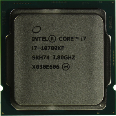 CPU Intel Core i7-10700KF 3,8GHz (5,1GHz) 16Mb 8/16 Core Comet Lake 95W FCLGA1200 Tray