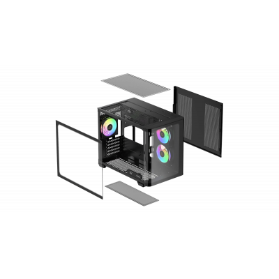 Корпус Ocypus Iota C50 BK Curve ARGB Digital mATX/ITX 2xUSB Type-C Черный Iota-C50-BKD300CD-GL Корпус Ocypus Iota C50 BK Curve ARGB Digital mATX/ITX 2xUSB Type-C Черный Iota-C50-BKD300CD-GL