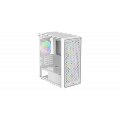 Корпус Ocypus Gamma C50 WH ARGB mATX/ITX 3xUSB Белый Gamma-C50-WHG400XX-GL