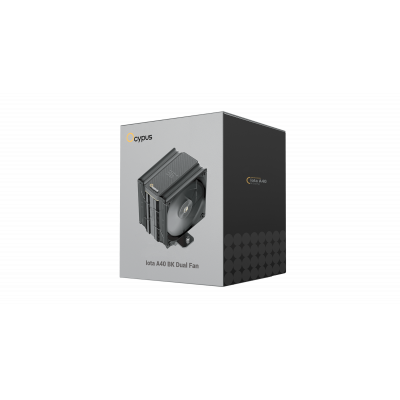 Вентилятор для процессора Ocypus Iota A40 BK Dual FAN TDP 220W 1851/1700/1200/115X/AM5/AM4 Черный Вентилятор для процессора Ocypus Iota A40 BK Dual FAN TDP 220W 1851/1700/1200/115X/AM5/AM4 Черный
