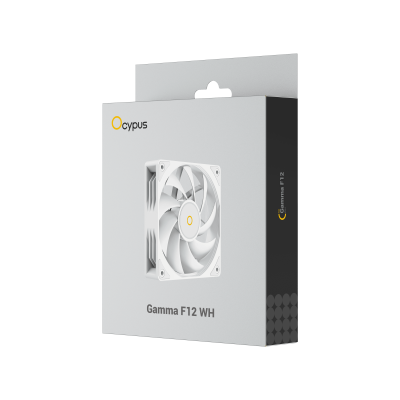Вентилятор для корпуса Ocypus Gamma F12 WH 1x(120x120x25mm) 1300±10%RPM 44.5CFM Белый Вентилятор для корпуса Ocypus Gamma F12 WH 1x(120x120x25mm) 1300±10%RPM 44.5CFM Белый