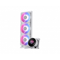 Водяное охлаждение для CPU MSI MPG CORELIQUID P13 360, 1700/1851/AM4/AM5, ARGB, Fan 3x120mm, Белый Водяное охлаждение для CPU MSI MPG CORELIQUID P13 360, 1700/1851/AM4/AM5, ARGB, Fan 3x120mm, Белый