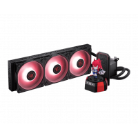 Водяное охлаждение для CPU MSI CORELIQUID A17 MLG EDITION 1700/1851/AM4/AM5 ARGB Fan 3x120mm Черный Водяное охлаждение для CPU MSI CORELIQUID A17 MLG EDITION 1700/1851/AM4/AM5 ARGB Fan 3x120mm Черный