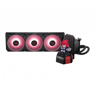 Водяное охлаждение для CPU MSI CORELIQUID A17 MLG EDITION 1700/1851/AM4/AM5 ARGB Fan 3x120mm Черный Водяное охлаждение для CPU MSI CORELIQUID A17 MLG EDITION 1700/1851/AM4/AM5 ARGB Fan 3x120mm Черный