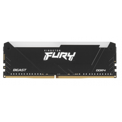 Оперативная память 16GB DDR4 3200MHz Kingston FURY Beast RGB Black CL16 KF432C16BB12A/16WP Оперативная память 16GB DDR4 3200MHz Kingston FURY Beast RGB Black CL16 KF432C16BB12A/16WP