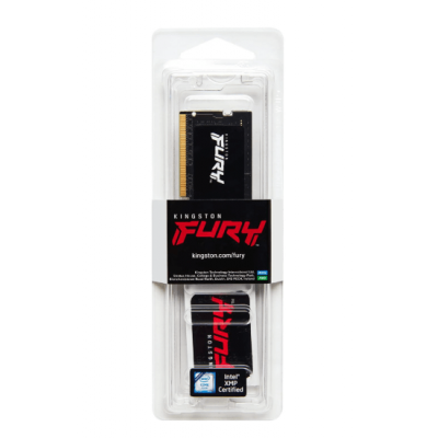 Оперативная память для ноутбука 16GB DDR5 4800MHz Kingston FURY Beast SODIMM CL38 KF548S38IB-16 Оперативная память для ноутбука 16GB DDR5 4800MHz Kingston FURY Beast SODIMM CL38 KF548S38IB-16