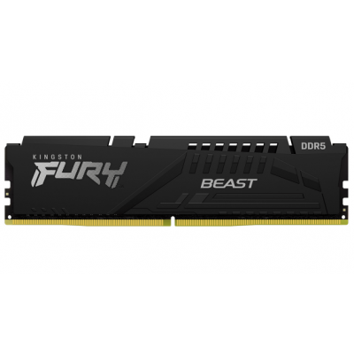 Оперативная память 8GB DDR5 5200MHz Kingston FURY Beast Black PC5-41600 CL40 KF552C40BB-8 Оперативная память 8GB DDR5 5200MHz Kingston FURY Beast Black PC5-41600 CL40 KF552C40BB-8
