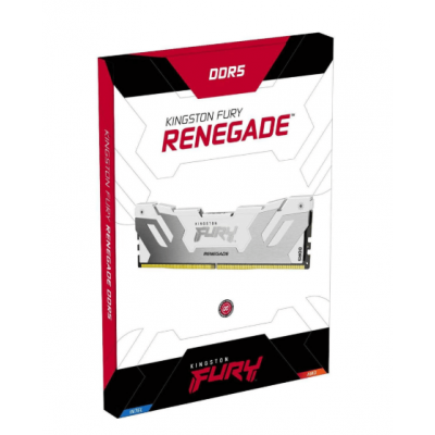 Оперативная память 16GB DDR5 7200MHz Kingston FURY Renegade White XMP UDIMM CL38 WH KF572C38RW-16 Оперативная память 16GB DDR5 7200MHz Kingston FURY Renegade White XMP UDIMM CL38 WH KF572C38RW-16