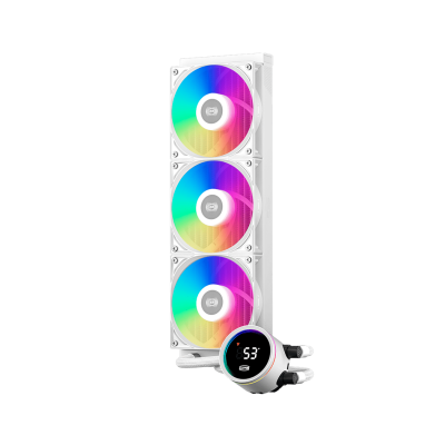 Водяное охлаждение для CPU PCCooler DA360 Pro ARGB Digital WH 115X/1200/1700/1851/20XX/AM4/AM5 Белый Водяное охлаждение для CPU PCCooler DA360 Pro ARGB Digital WH 115X/1200/1700/1851/20XX/AM4/AM5 Белый