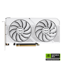 Видеокарта ASUS GeForce RTX5060 8Gb, DUAL OC Edition White, GDDR7 HDMI 3xDP DUAL-RTX5060-O8G-WHITE Видеокарта ASUS GeForce RTX5060 8Gb, DUAL OC Edition White, GDDR7 HDMI 3xDP DUAL-RTX5060-O8G-WHITE