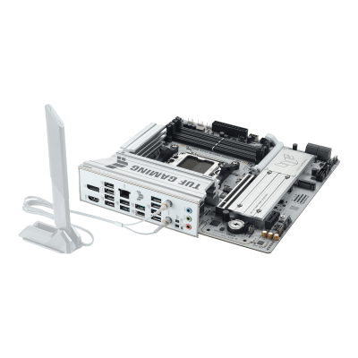 Материнская плата ASUS TUF GAMING B850M-PLUS WIFI7 W AM5 4xDDR5 4xSATA 3xM.2 HDMI DP Type-C mATX