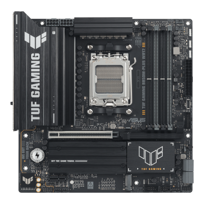 Материнская плата ASUS TUF GAMING B850M-PLUS WIFI7 AM5 4xDDR5 4xSATA 3xM.2 HDMI DP Type-C mATX