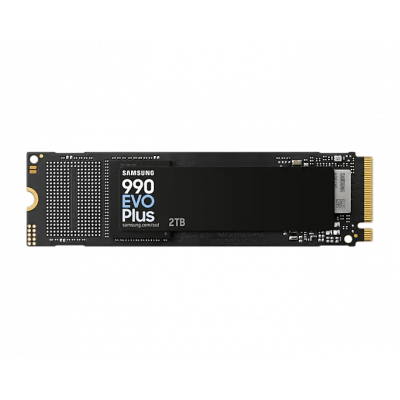 Твердотельный накопитель 2000Gb SSD Samsung 990 EVO Plus M.2 PCIe 4.0/5.0 7250/6300MB/s MZ-V9S2T0BW