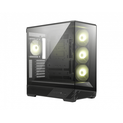 Компьютерный корпус MSI MAG PANO 130R PZ ATX/mATX/ITX, Back-connect:ATX/mATX Type-C Черный
