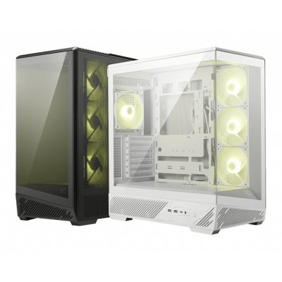 Компьютерный корпус MSI MAG PANO 130R PZ WHITE ATX/mATX/ITX, Back-connect:ATX/mATX Type-C Белый