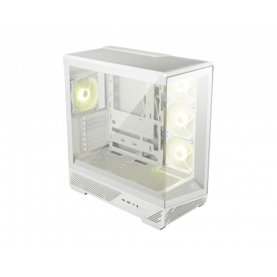 Компьютерный корпус MSI MAG PANO 130R PZ WHITE ATX/mATX/ITX, Back-connect:ATX/mATX Type-C Белый