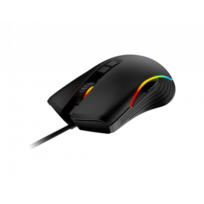 Мышь MSI FORGE GM300 USB2.0/RGB/7 кн./Вес 118г./Кабель 1.5м./Черный