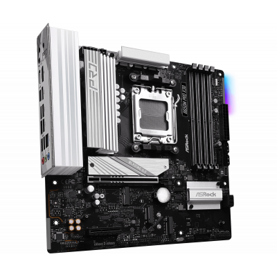 Материнская плата ASRock B650M PRO X3D AM5 4xDDR5 4xSATA3 3xM.2 Type-C HDMI DP mATX