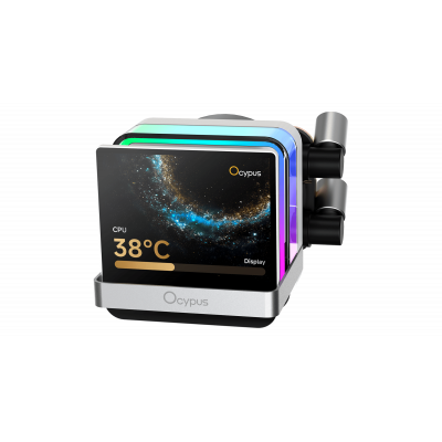 Водяное охлаждение для CPU Ocypus Sigma L24 PRO WH TDP 290W 4-pin Intel/AMD Белый