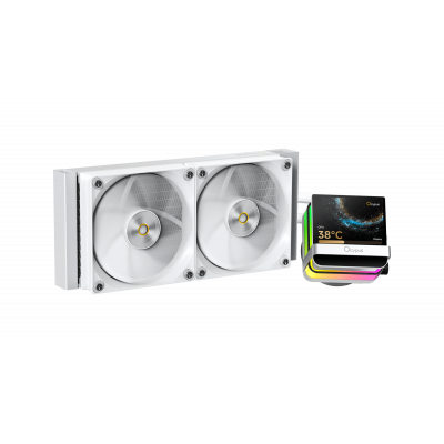 Водяное охлаждение для CPU Ocypus Sigma L24 PRO WH TDP 290W 4-pin Intel/AMD Белый