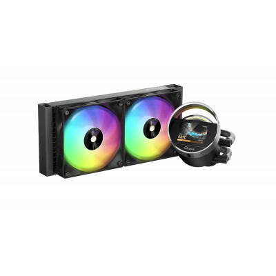 Водяное охлаждение для CPU Ocypus Sigma L24 BK ARGB TDP 280W 4-pin Intel/AMD Черный