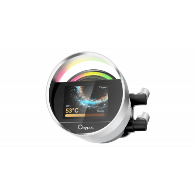 Водяное охлаждение для CPU Ocypus Sigma L24 WH ARGB TDP 280W 4-pin Intel/AMD Белый