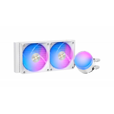 Водяное охлаждение для CPU Ocypus Delta L24 WH ARGB V2 TDP 280W 4-pin Intel/AMD Белый