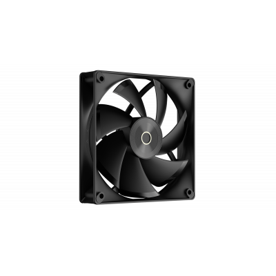 Вентилятор для корпуса Ocypus Delta F12 BK 1x(120x120x25mm) 2000RPM 73CFM Черный